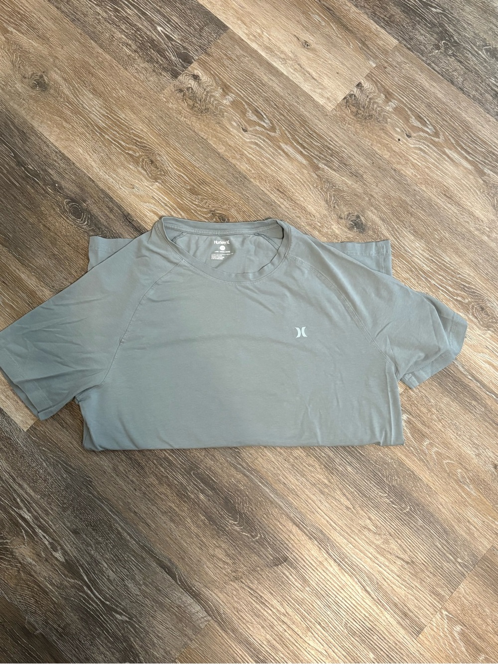 Hurley Men's Short Sleeve Tee - Light Gray